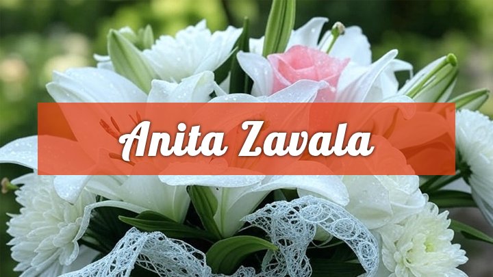 anita zavala obituary