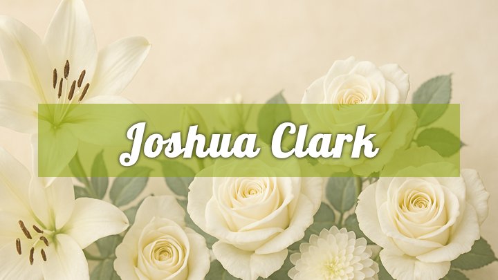 Joshua Clark, Alachua, FL