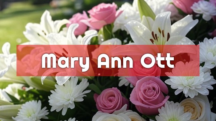 mary ann ott green isle mn obituary